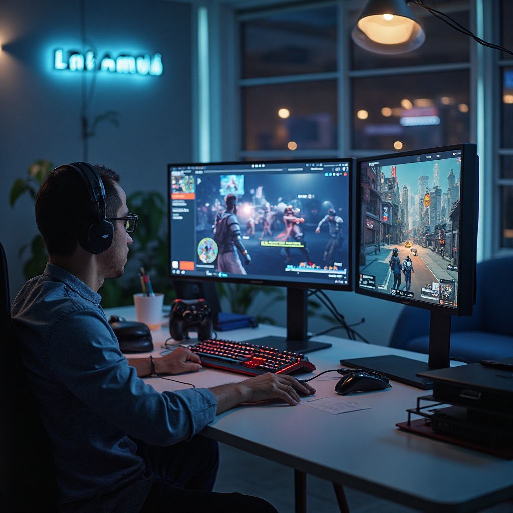 Game testing environment