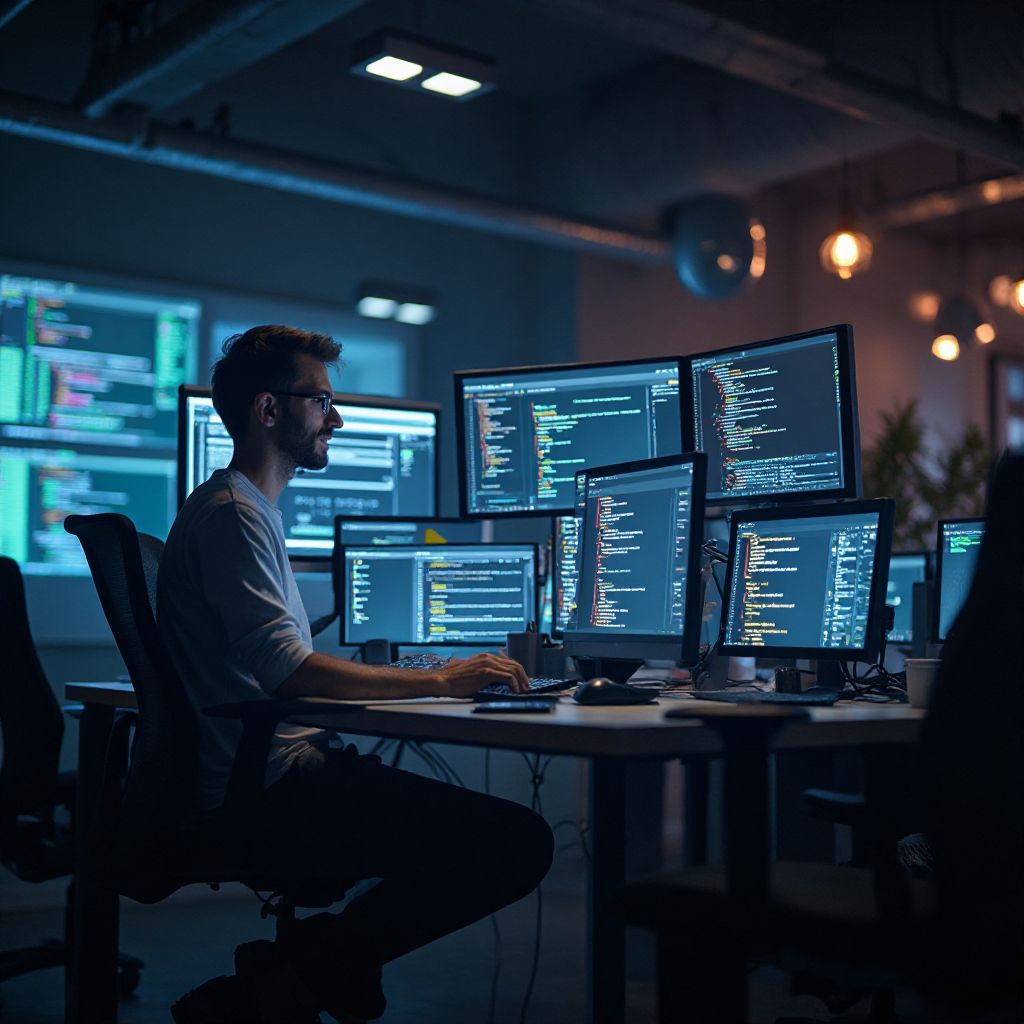 Code development session